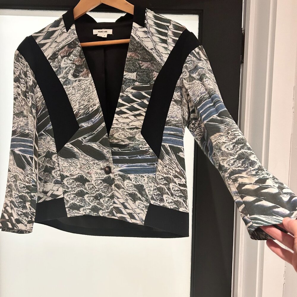 Helmut Lang Cropped Blazer